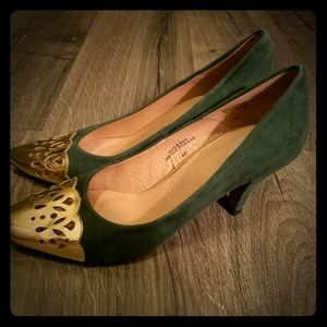 Anthropologie Lucky Penny Heels Size 9